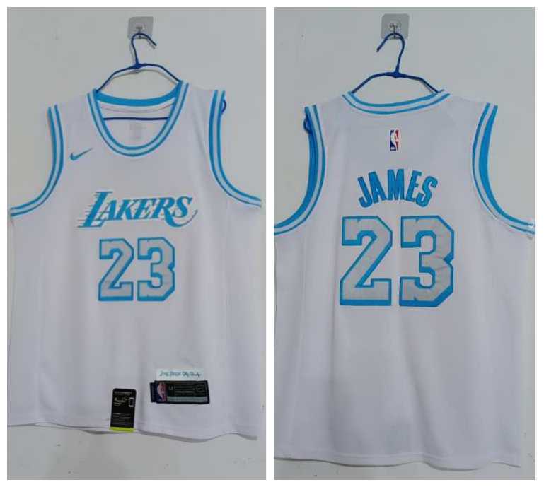 Lakers 23 Lebron James White 2020-21 City Edition Nike Swingman Jersey,We sell and wholesale Lakers 23 Lebron James White 2020-21 City Edition Nike Swingman Jersey on line form chian!